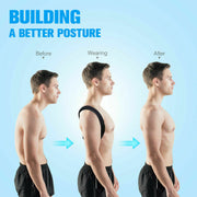 Posture Corrector | Upper Back Pain Brace | Clavicle Support Back Straightener