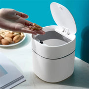 Shop Mini Desktop Trash Can With Lid